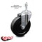 Service Caster 5 Inch Soft Rubber Wheel Swivel 3/8 Inch Threaded Stem Caster SCC-TS20S514-SRS-381615 - alternate 3